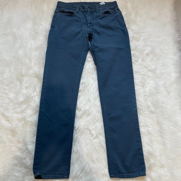 Banana Republic Slim Traveler Pant 31W 34L Blue